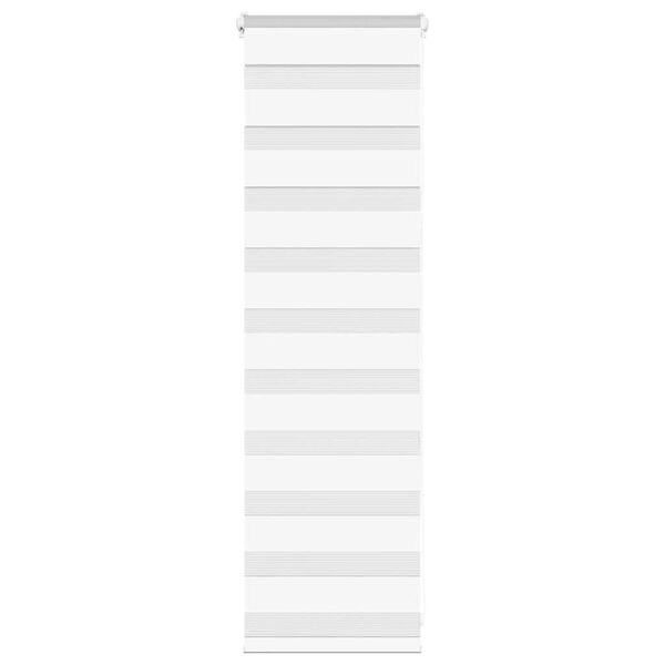 vidaXL Cortina de zebra 50x100 cm largura do tecido 45,9 cm poli&eacute;ster