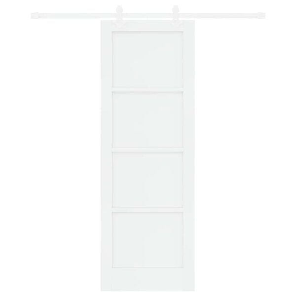 vidaXL Porta Deslizante Branco 73,5 x 211 cm