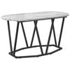 vidaXL Mesa de centro Cinzeto 80 x 40 x 40.5 cm