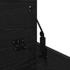 vidaXL Caixa de Armazenamento Carvalho Preto 40 x 42 x 46 cm