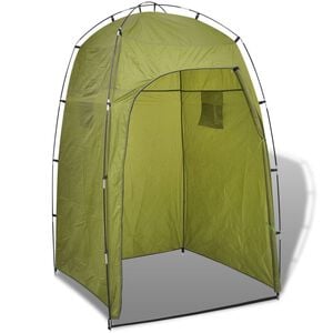 vidaXL Tenda WC/chuveiro/vestiário, verde