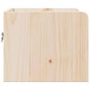 vidaXL Mesa-de-cabeceira com gaveta Castanho 38 x 36 x 29,5 cm