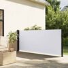 vidaXL Toldo lateral retr&aacute;til 100x500 cm branco