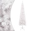 vidaXL &Aacute;rvore de Natal fina 180 cm branco