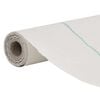 vidaXL Tela para ervas daninhas 4x10 m PP branco