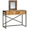 vidaXL Mesa de vestir Castanho 100 x 40 x 120 cm