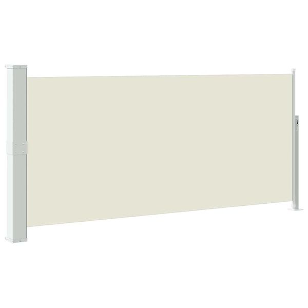 vidaXL Toldo lateral retr&aacute;til 140x300 cm creme