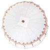 vidaXL Parasol Balin&ecirc;s com Base Creme 185 x 185 x 260 cm
