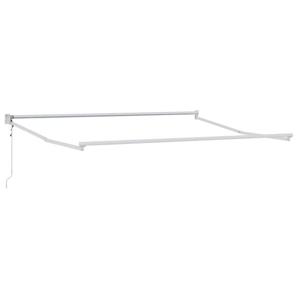 vidaXL Toldo Retr&aacute;til Branco 300 x 250 cm Alum&iacute;nio