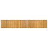 vidaXL Tapete retangular 60x400 cm bambu cor natural