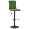 vidaXL Bancos de bar 2 pcs veludo verde-escuro