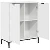 vidaXL Buffet Branco Brilhante 69,5 x 33 x 82 cm Madeira processada