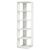 Homemania Estante Corner 41,8x41,8x160,8 cm branco
