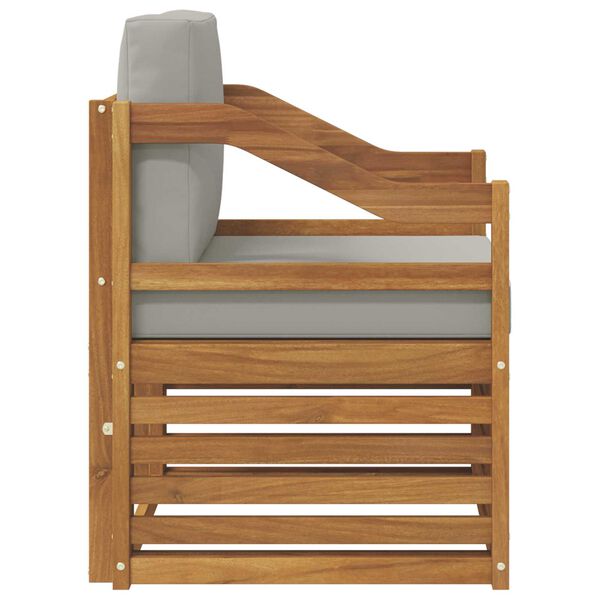 vidaXL Conjunto de Sof&aacute;s para Exterior Natural 67 x 63 x 73 cm