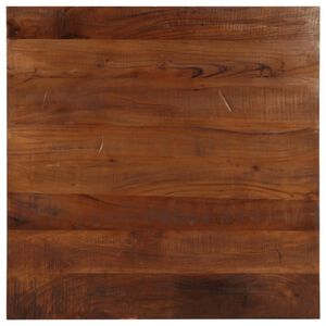 vidaXL Tampo de mesa quadrado 90x90x2,5 cm madeira recuperada maci&ccedil;a