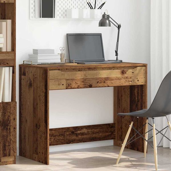 vidaXL Mesa Madeira Antiga 100 x 50 x 78 cm Madeira processada