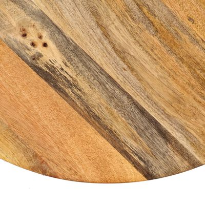 vidaXL Mesa de bar madeira de mangueira maciça 60x(76-110) cm