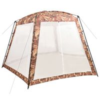 vidaXL Tenda para piscina 500x433x250 cm tecido camuflagem