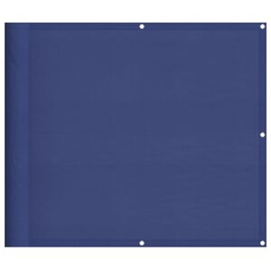 vidaXL Tela de varanda 90x1000 cm 100% poli&eacute;ster oxford azul