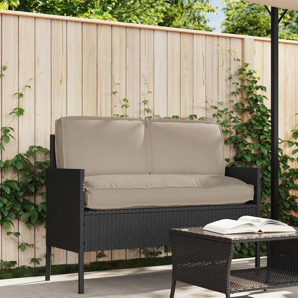 vidaXL Conjunto de Almofadas 3 pcs Cinzento-acastanhado Tecido Oxford