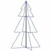 vidaXL &Aacute;rvore de Natal em cone 200 LEDs 98x150 cm interior e exterior