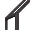 vidaXL Suporte para lenha 60x25x90 cm aço laminado a frio preto