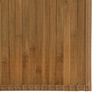 vidaXL Tapete retangular 80x400 cm bambu castanho