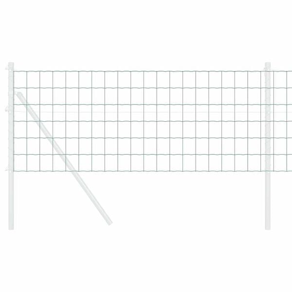 vidaXL Cerca Euro Verde 0,4 x 10 m Ferro revestido de PVC