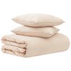 vidaXL Conjunto de Edredom 2 unid. 200 x 200 cm 250 gsm Kapok Natural