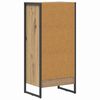 vidaXL Gabinete de Livros Carvalho Artesanal 80 x 30 x 155 cm