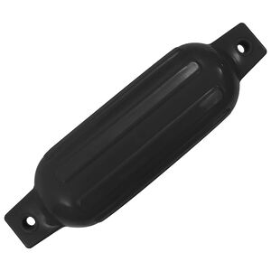 vidaXL Para-choques para barco 4 pcs &Oslash; 11x40 cm PVC preto