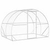 vidaXL Galinheiro Prateado 200 x 300 x 200 cm A&ccedil;o Galvanizado