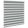 vidaXL Cortina de zebra 150x150 cm largura do tecido 145,9cm poli&eacute;ster