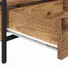 vidaXL Mesa de centro with Drawer Madeira antiga 100 x 51 x 45 cm