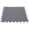 Intex Protetor de ch&atilde;o almofadado de encaixar 8 pcs 50x50x0,5cm 1,9m&sup2;