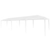 vidaXL Tenda para festas 3x9 m PE branco