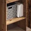 vidaXL Gabinete de Livros Madeira antiga 40 x 35 x 180 cm