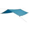 vidaXL Lona de campismo 360x294 cm imperme&aacute;vel azul