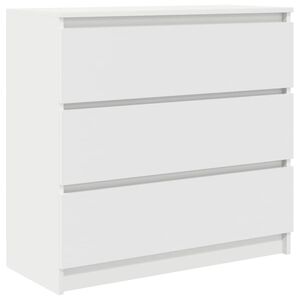 vidaXL Aparador 80x35x76 cm derivados de madeira branco