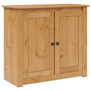 vidaXL Suporte para Aqu&aacute;rio PANAMA Castanho 81 x 36 x 73 cm 250 kg