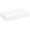 Prateleira de parede c/ 1 gaveta para livros/DVD MDF branco