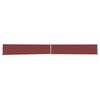 vidaXL Toldo lateral retr&aacute;til para p&aacute;tio 140x1200 cm castanho