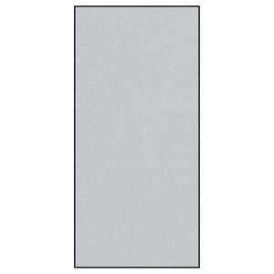 vidaXL Tapete de Entrada Cinza e Preto 120 x 250 cm 100% Poliamida