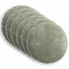vidaXL Capa almofada 6 pcs HEERLEN Verde &Oslash; 60 cm Tecido Chenille