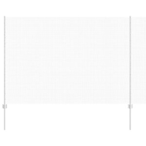 vidaXL Cerca de Arame Soldado com Poste 50 x 1,5 m (L x A)