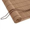 vidaXL Estores de rolo Castanho 160 x 160 cm Bambu