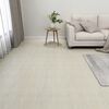vidaXL Pranchas de Piso 55 pcs Creme 5,11 m&sup2; PVC