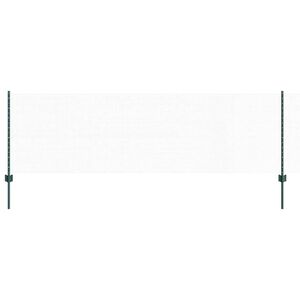 vidaXL Cerca de Arame Soldado 10 x 0,8 m (L x A) A&ccedil;o Revestido de PVC