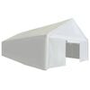 vidaXL Tenda de armazenamento PE 5x10 m branco