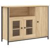 vidaXL Aparador 100x35x75 cm derivados de madeira cor carvalho sonoma